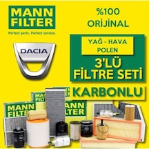 Dacia Sandero 1.5 Dci Mann Filtre Bakım Seti 2012-2018 (495581826)