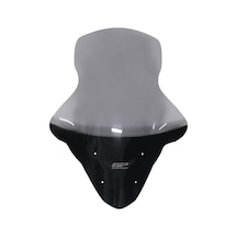 GP Kompozit Yamaha NMAX 125 / 155 2015-2020 Uyumlu Baskılı Elcikli Ön Cam Füme 74 cm