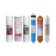Arıtma Cihazı 6'Lı Filtre Seti Ekonomik Set Gold Mineral Filtre