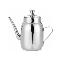 Komple Çelik Ufak Gümüş Renk 560 Ml Yağdanlık Sosluk Ve Sirkelik Cin995by