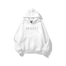 Kadın Bright Taş Baskılı Sweatshirt Beyaz Beyaz