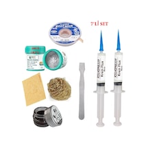 Best Krem Lehim 183 C 50gr Havya Uc Temizleyici Flux Lehim Toplama Cp-3015 Lehim Emme Teli Spatula Seti2 Tk01