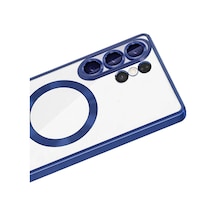 Samsung Galaxy  Uyumlu  S26 Ultra Kross Magneticsafe Kapak - Lacivert