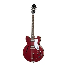 Epiphone Riviera Semi Hollow Elektro Gitar Sparkling Burgundy