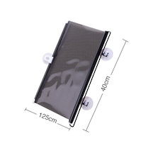 Araba Araç İçi Katlanabilir Araç Oto Ön Cam Güneşlik Branda 40x125cm- 5775 1