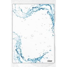 A5 Su Bloknot Çizgisiz Defter - 50 Yaprak - Memopad - Notepad - Not Defteri - Not Kağıdı Çok Renkli Çok Renkli