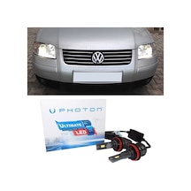 Vw Passat B5.5 Led Xenon Uzun Far Ampulü H7 Ultimate 9500 Lumens Yeni Seri Beyaz 2000-2005