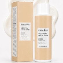 Maruderm Pirinç Özlü Aydınlatıcı Tonik Nem Dengeleyici Ve Canlandırıcı Cilt Toniği, Centella Asiatica İle, 250 Ml