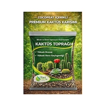 Hüskon Ticaret 5 Litre Premium Kaktüs Toprağı - Böcek Sinek Yapmayan Premium Toprak 5 L