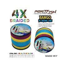 Portfish Bango 4 Kat İp Misina 1000 Mt Ebruli 0,16
