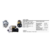 Marş Motoru 11 Diş 12v D6r Dizel Renault 19 95-97 / Kangoo / Megane 1.9 D 96-99 Valeo Tip