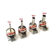 Best 878d 898d için 4 Adet Hava Üfleme Nozul Başlık 3-5-8-10mm