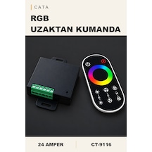 Cata Ct-9116 24 Amper Rgb Led Kontrol Kumandası Siyah