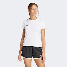 Adidas Adizero Running Kadın Beyaz Koşu T-shirt In1173 Beyaz