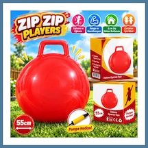 Bezos 7080 Sarı Kırmızı Zıp Zıp Top Btkfz