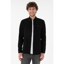 U.s. Polo Assn. Erkek Siyah Gömlek Basic 50306338-vr046 Siyah U.s. Polo Assn. Erkek Siyah Gömlek Basic 50306338-vr046 Siyah