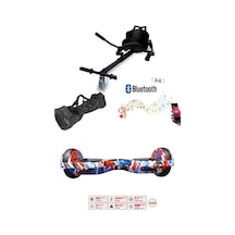 Citymate Elektrikli Kaykay Hoverboard Akıllı Denge 6.5 Inch + Hoverkart + Çanta Extrem Paket D09