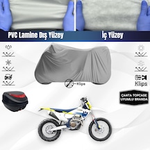 Husqvarna Fe 350 Motosiklet Brandası Çanta Topcase Uyumlu Motor Branda