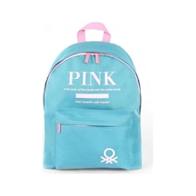 Benetton Açık Mavi Unisex Okul Sırt Çantası Ben03809 001