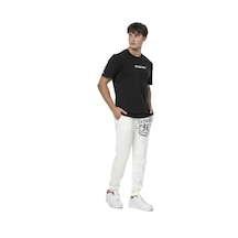 Ct787 Büyük Sırt Marka Baskılı Erkek T-shirt 001