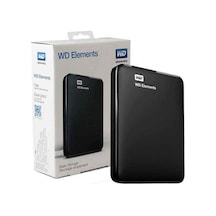 Wd Wdbu6y0020bbk-wesn, Elements, 2tb, 2.5&amp Quot , Usb3.0, Taşınabilir, Harici Hdd, Siyah Türkiye Distribütörü