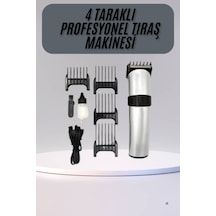 Hassas Ciltlere Özel Saç Sakal Ve Vücut Kuaför Tipi Şarjlı Tıraş Makinesi