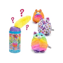 Misfittens Sürpriz Peluş S4 - Mor Kapak Çok Renkli