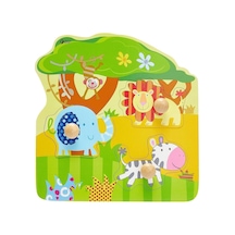 Calimera Toys Ahşap Bultak Orman Hayvanları Puzzle