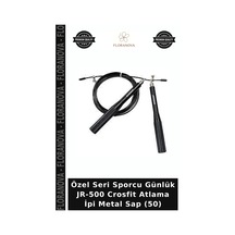 Özel Seri Sporcu Günlük Jr-500 Crosfit Atlama İpi Metal Sap 50