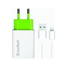 3 Adet Soultech Dc112b Comfort 2.1 Mah Apple iPhone Uyumlu Seyahat Şarj Seti
