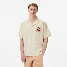 Unıted4 Classic Fit Erkek Krem Gömlek Ft-boysu