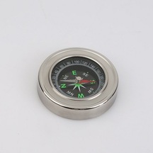 Büro Ev Ofis Kamp Keyfi İçin 80mm Metal Oval Kasa Profesyonel Pusula