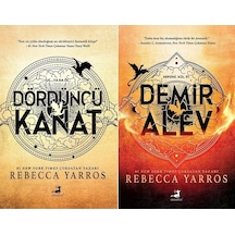 Dördüncü Kanat - Demir Alev 2 Kitap Set - Rebecca Yarros