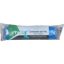 Ethex Battal Boy Mavi Renk Çöp Torbası 75x90 Cm 70 Lt 10'lu Rulo