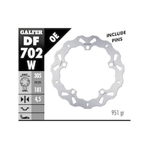 Bmw R 1250 Gs Adventure Ön Fren Diski 305 Mm 2019-2023 Galfer Dalgalı Sabit Disk