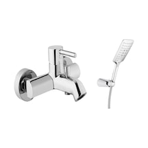 Artema Minimax S Banyo Bataryası A41994+ Shine Square El Duşu Krom