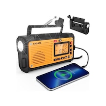 XHDATA D-608WB FM/SW/MW/NOAA Çok Bantlı Taşınabilir Acil Durum Radyosu