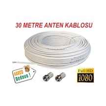 Çanak Anten Kablosu 30 Metre Tak Kullan Rg6