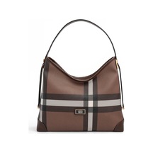 Silver & Polo Kadın Omuz Çantası Sp1285 Ekose-kahve
