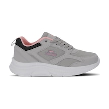 Slazenger Genesıs Kadın Beyaz Koşu & Yürüyüş Spor Ayakkabısı Gri - Pembe