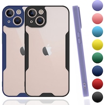 Apple Uyumlu iPhone 13 Kılıf Platin Matte Silikon Arka Kapak