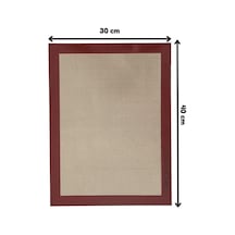 Silikon Pişirme Matı 30x40 Cm Yanmaz Yapışmaz Yıkanabilir Fırın Ve Hamur Altlığı Diğer