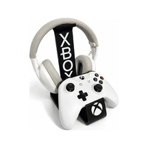 Kulaklık Ve Gamepad Standı Xbox Uyumlu Dekoratif 23 Cm Siyah