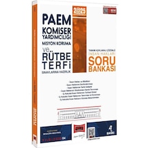 Yargı 2025 Paem Komiser Yardımcılığı Misyon Koruma Ve Rütbe Terfi Sınavlarına Hazırlık İnsan Hakları Soru Bankası