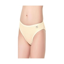 Likralı Esnek Kadın Düz Bikini Külot 12'li 001