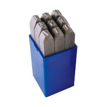 Fett 5mm Masus Siyah Çelik Ters Rakam Takımı M260050