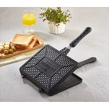 Ocak Üstü Döküm Tost Makinesi Silikon Contalı Diğer