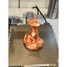 Tilki Salon Sehpa Süsü Olarak Hediyelik Dekoratif Obje Figür 15 Cm