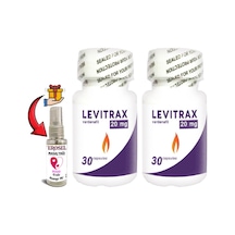 Helsol: Levitrax 2 Adet Erkeklerin Performansına Özel 30lu Kapsüller + Erosel Erotikmasaj Yağı Hediy
