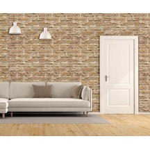 Taş Desen Duvar Kağıdı Duvar Ölçülerine Göre Üretim (397295007)